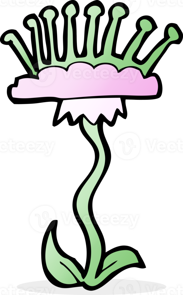 cartoon flower drawing png