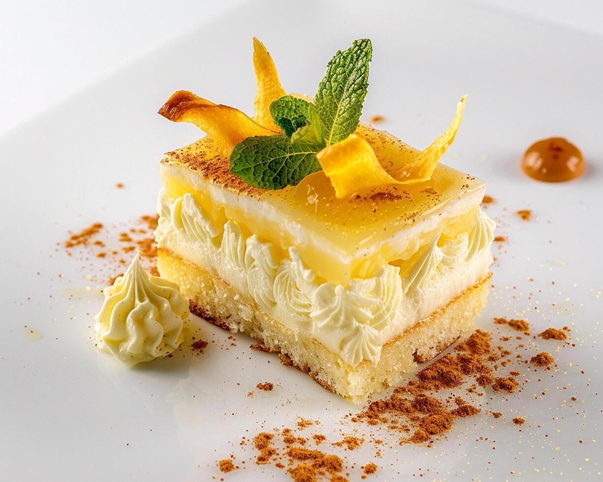 A Piece of Cake on a Plate photo