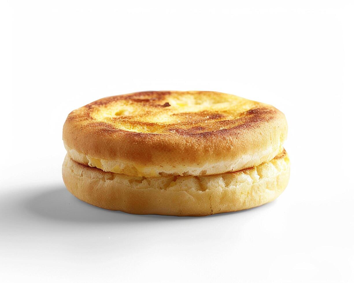 Close Up of a Sandwich on a White Surface photo