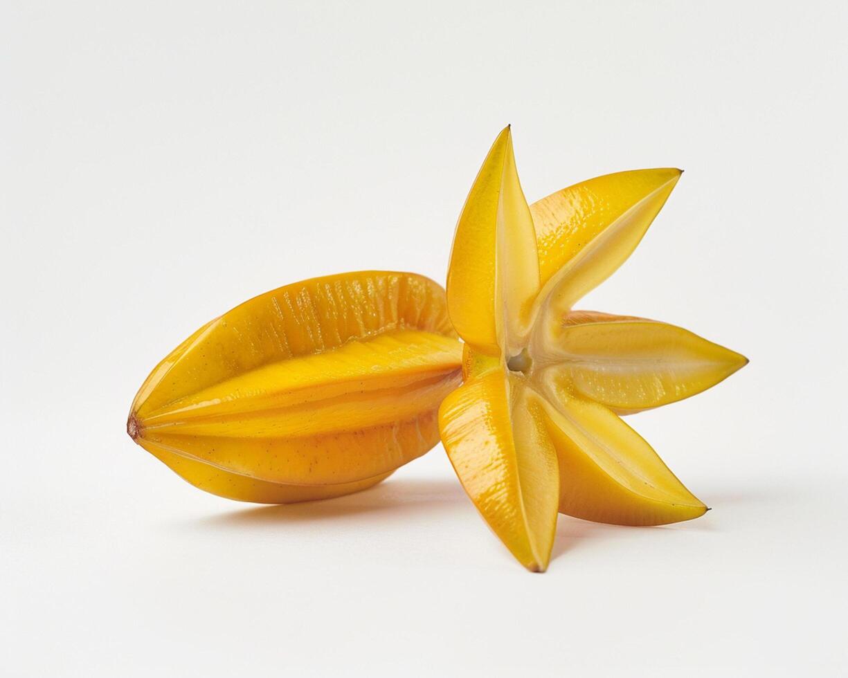 a yellow star fruit photo
