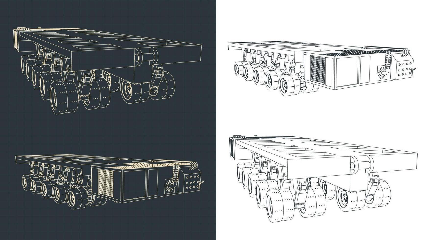 Self Propelled Modular Transporter vector