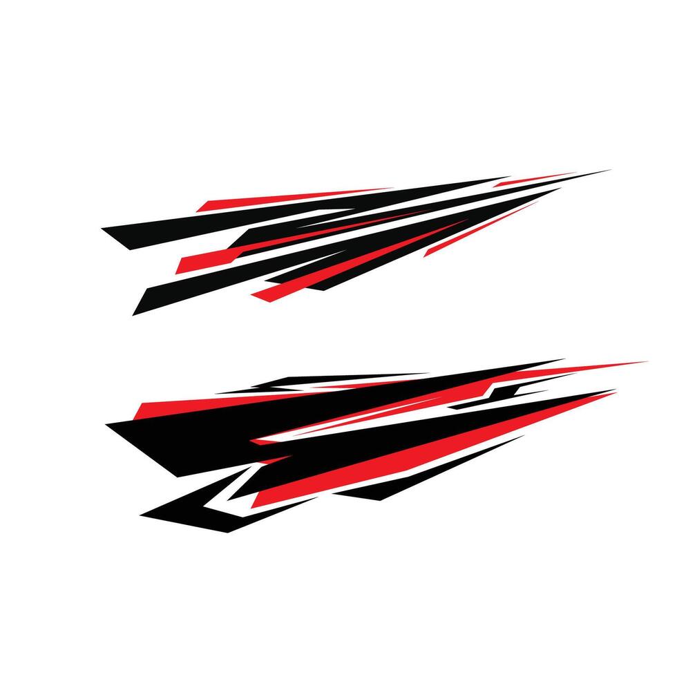 car body wrapping sticker design . car branding sticker vector