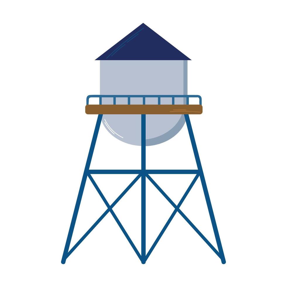 Water tank icon clipart avatar logtotype isolated illustration vector