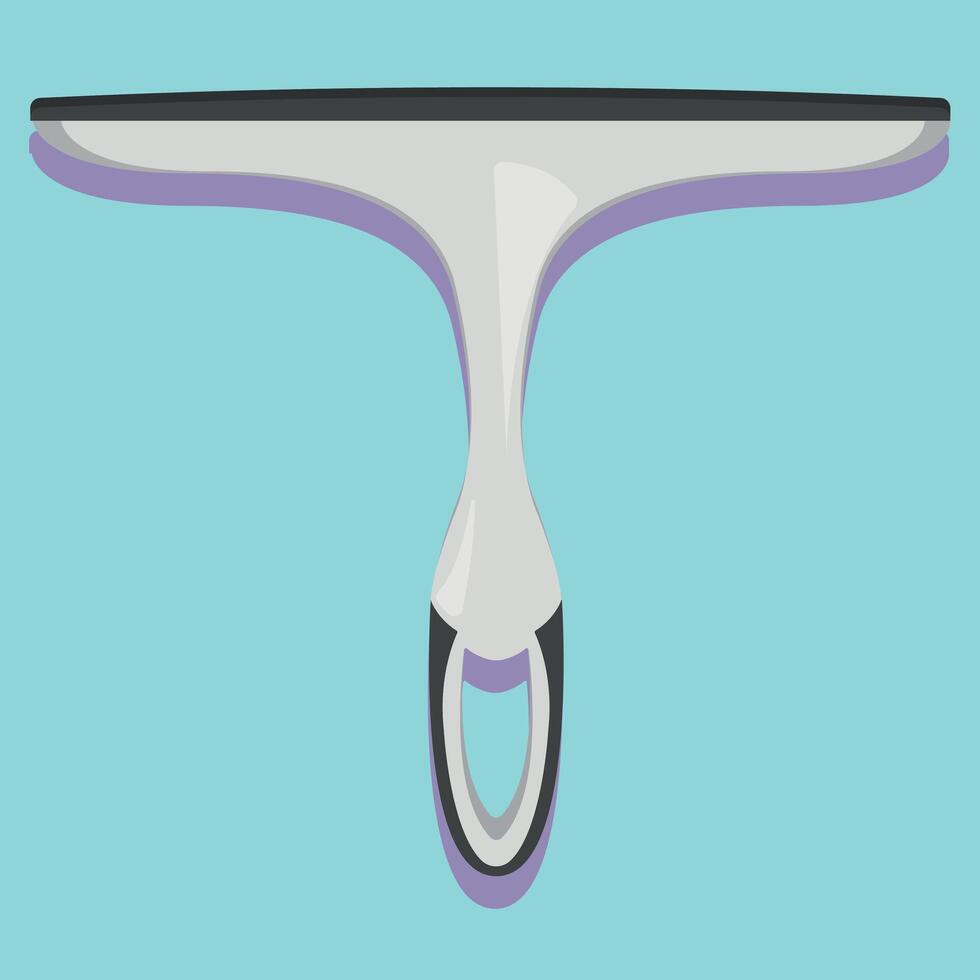 Window Squeegee Cleaning Tool vector