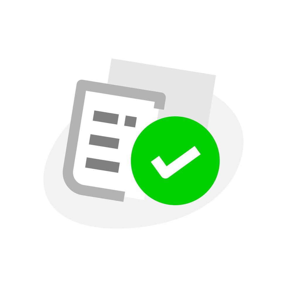 data and information have been successfully saved concept illustration flat design. simple modern graphic element for ui, infographic, icon vector