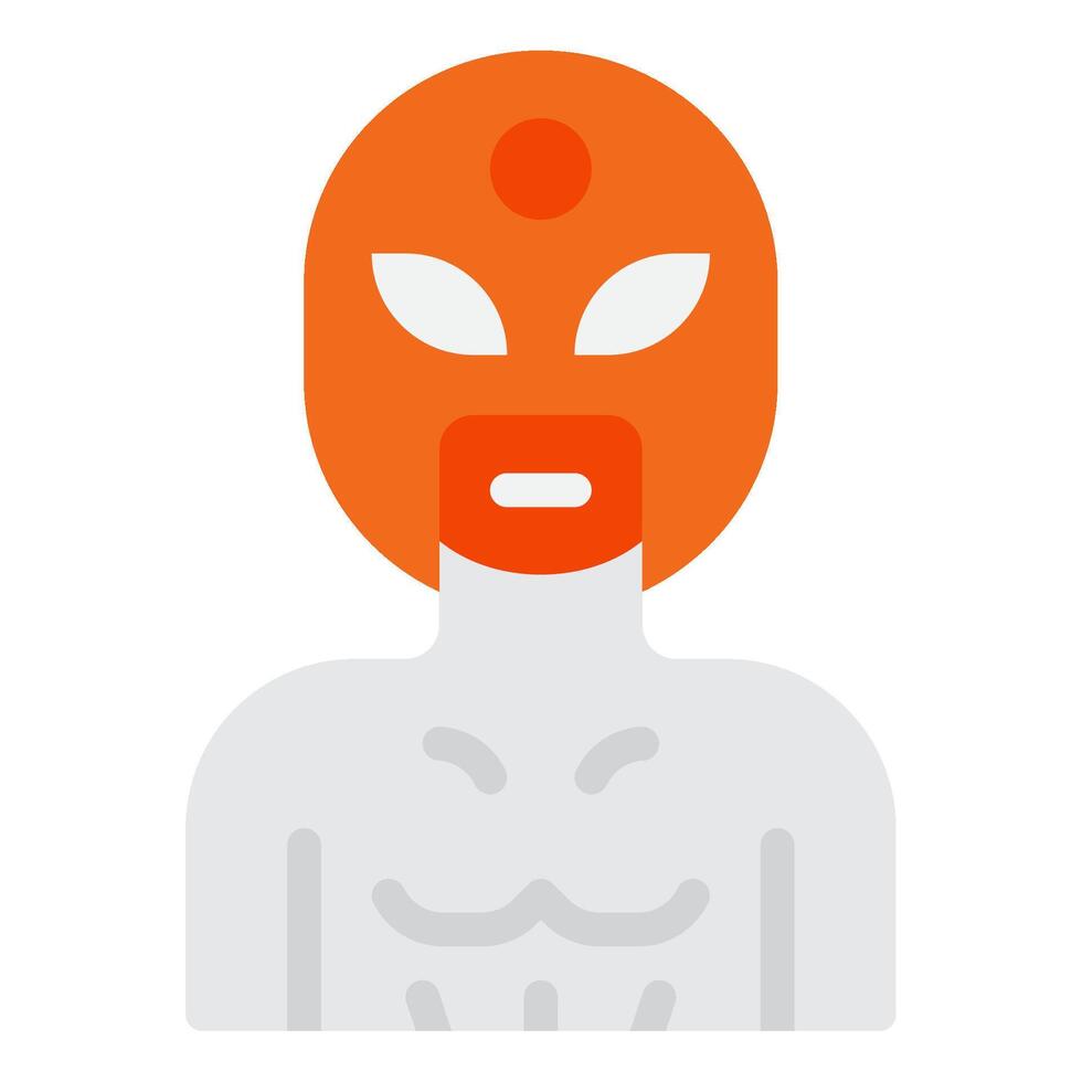 Wrestler icon illustration vector