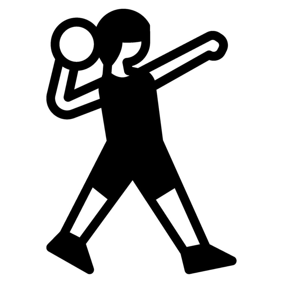 Shotput icon illustration vector