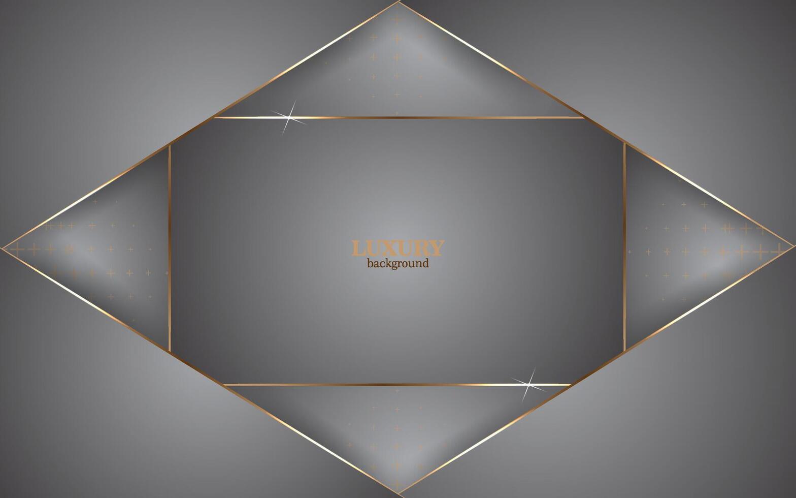 Luxury White and Gold Background with Gold Lines and Paper Cut Style. Premium Gray and Gold Background for Awards, Nominations. vector