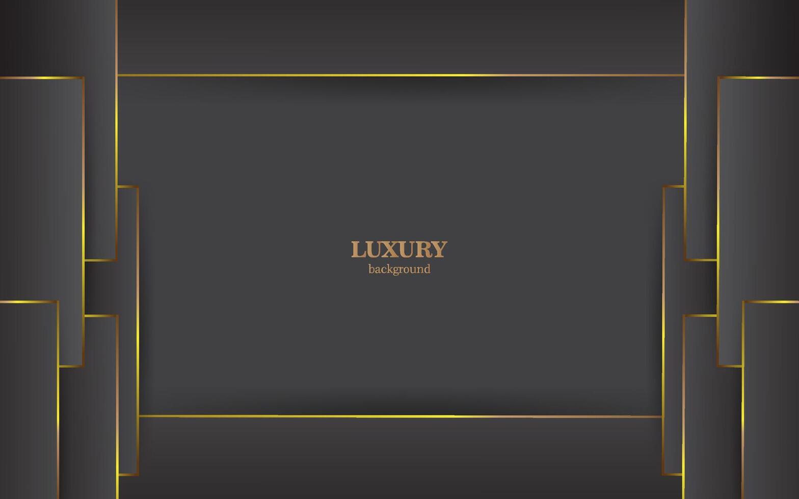 Luxury White and Gold Background with Gold Lines and Paper Cut Style. Premium Gray and Gold Background for Awards, Nominations, Ceremonies, Formal Invitations. vector