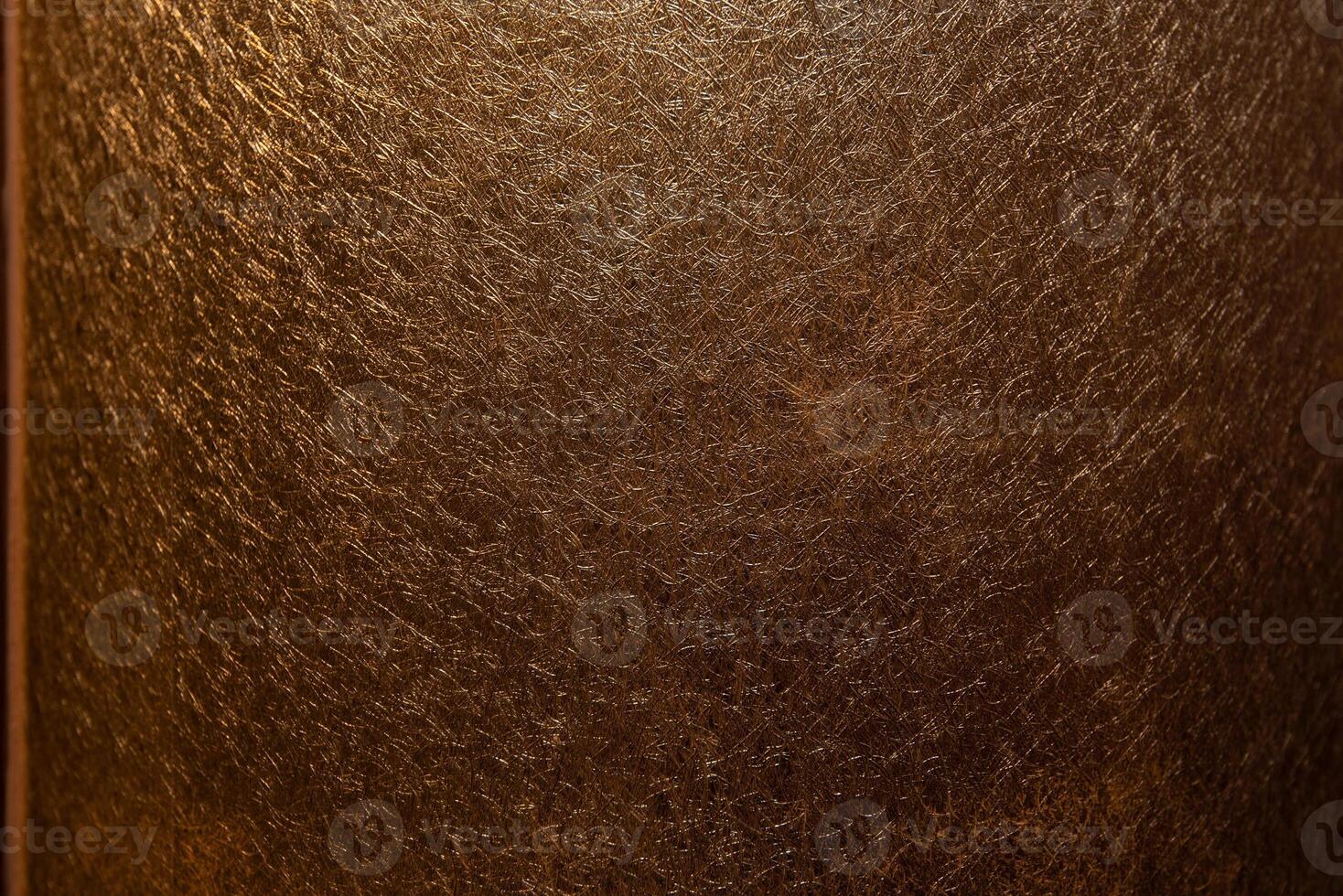 Abstract black and gold lines background with low light effect. photo