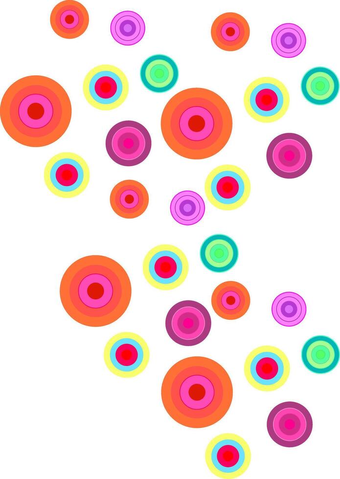 abstract background with circles vector