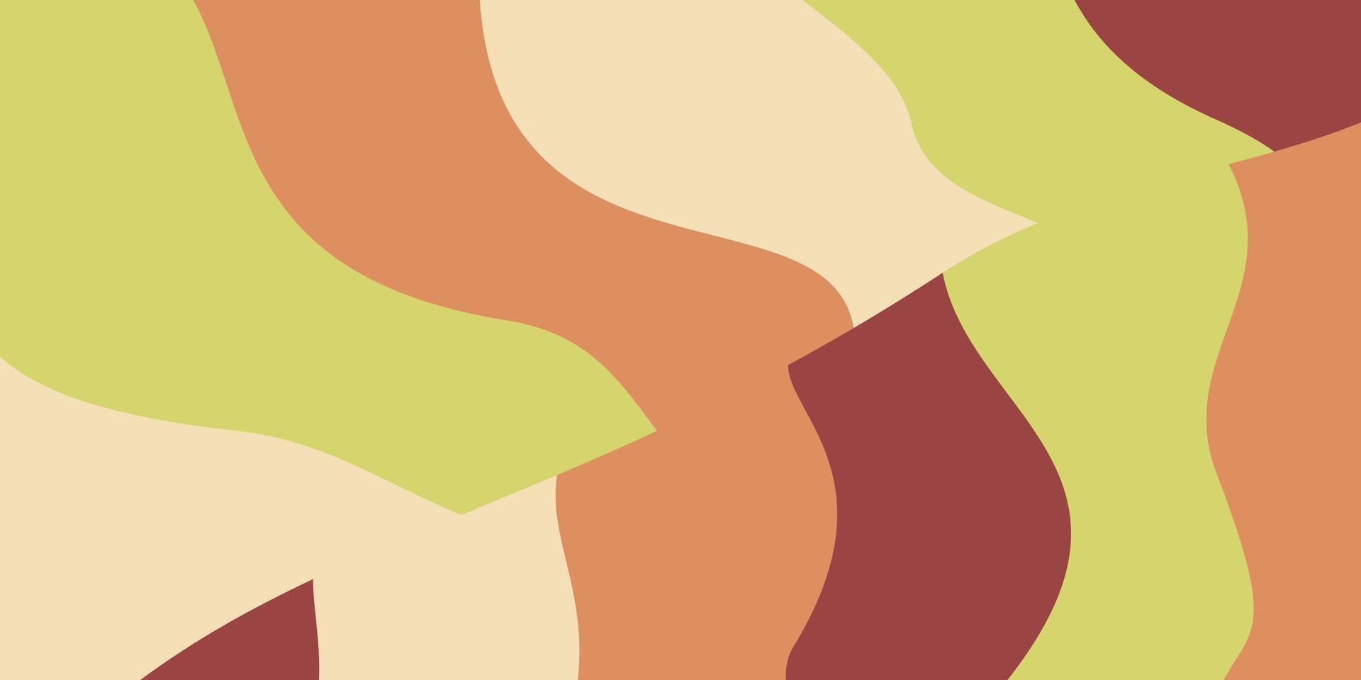 wave shape autumn abstract background. design for banner, poster, social media vector