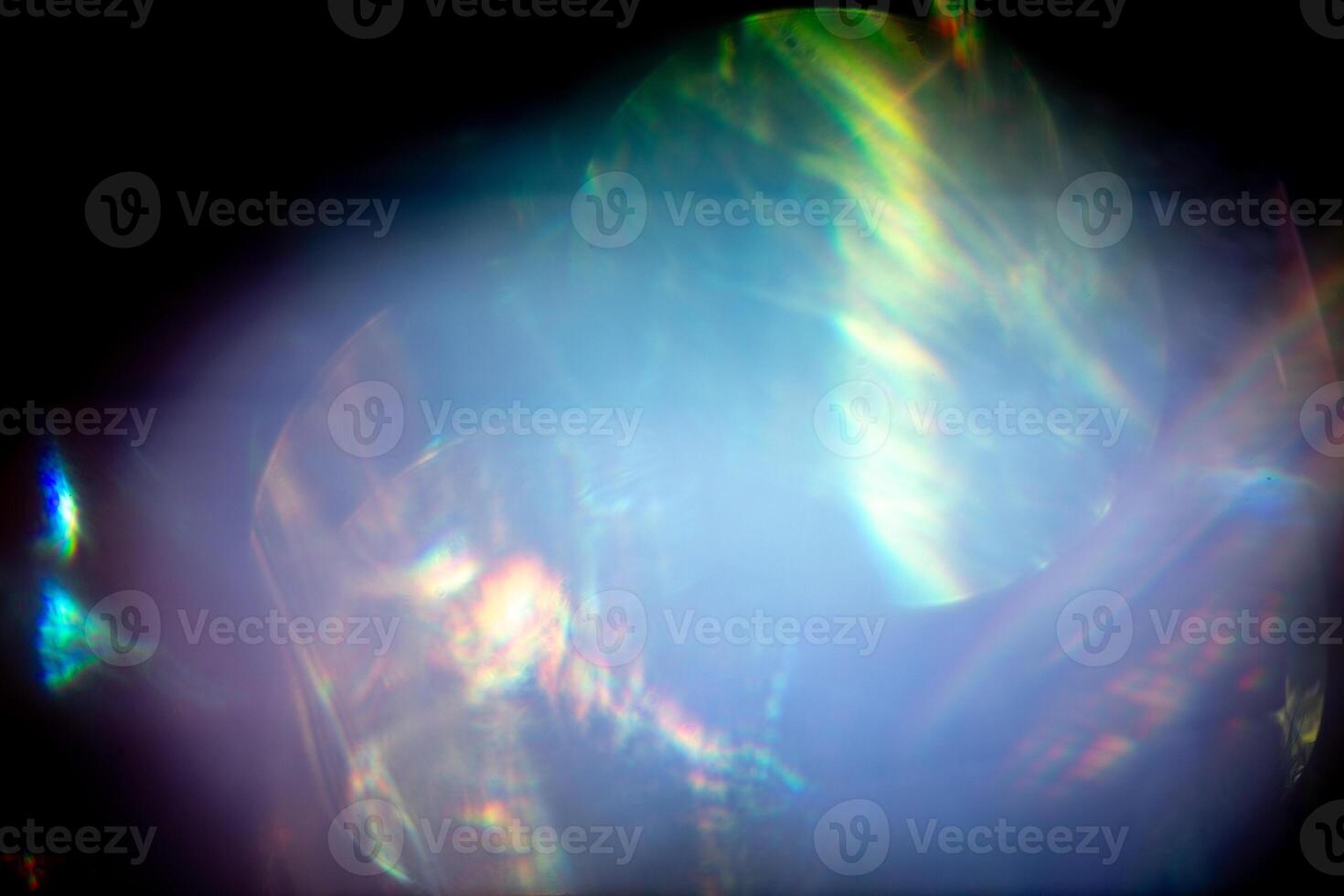 Multicolored highlights. for overlay to create a festive, vibrant effect photo