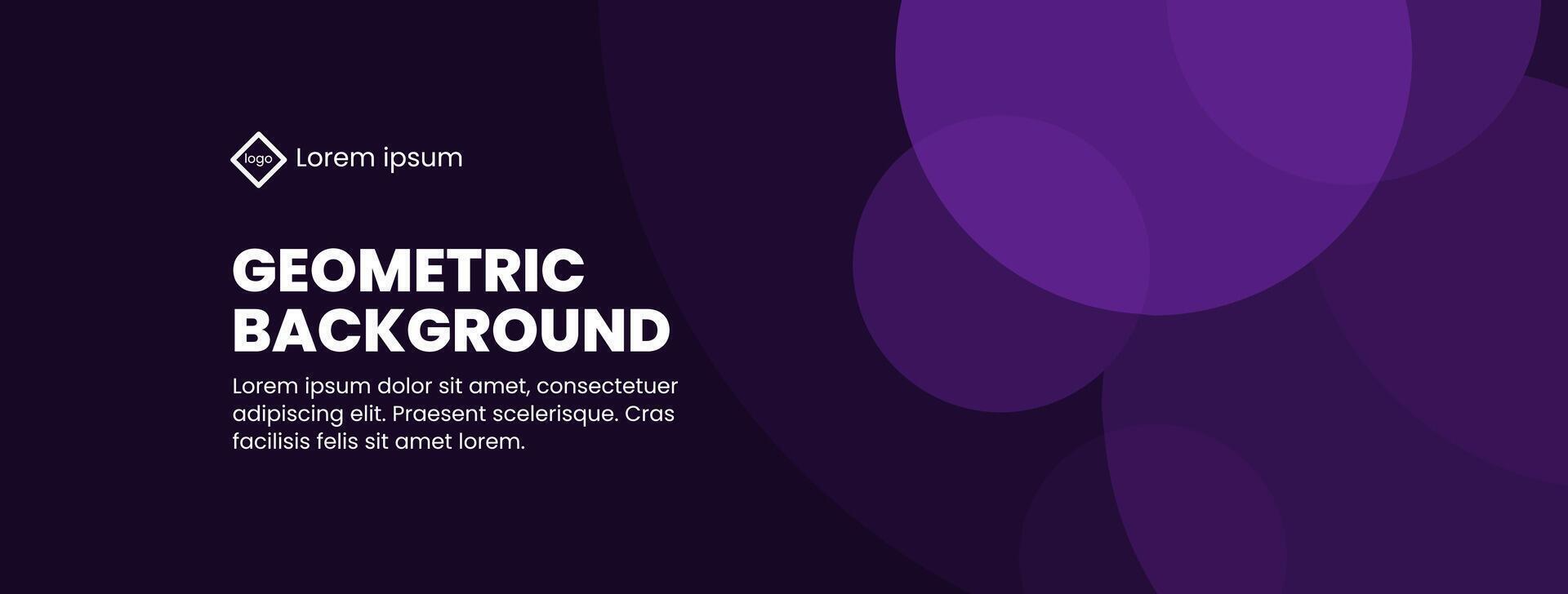 background design with gradient-colored geometric circle patterns, providing a modern and attractive look. good for presentation slides, web, landing page, banner, cover, home page vector