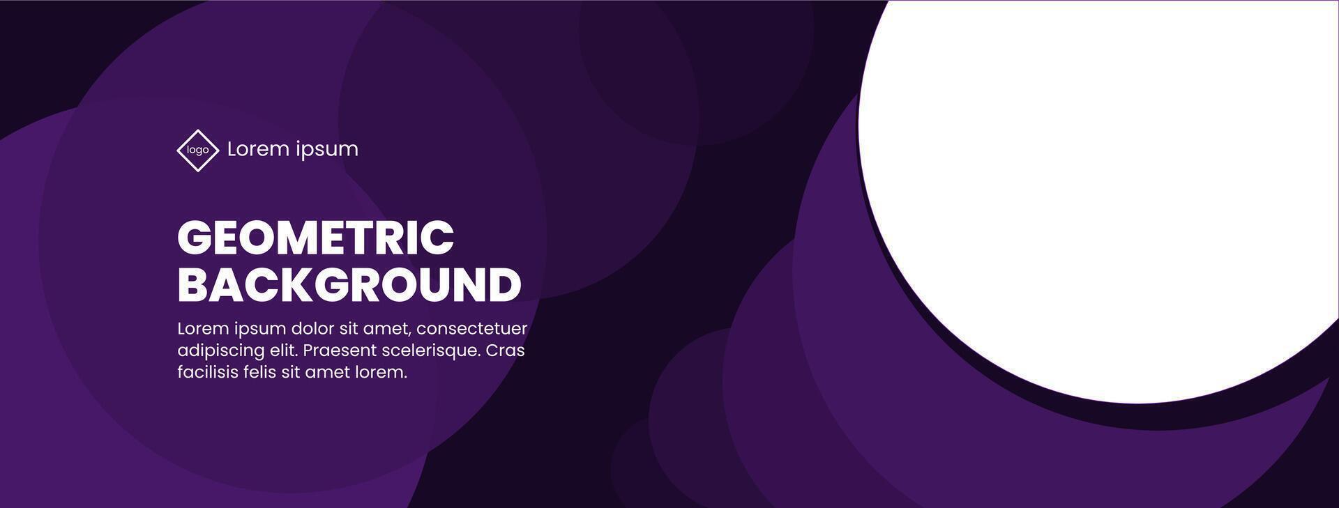 background design with gradient-colored geometric circle patterns, providing a modern and attractive look. good for presentation slides, web, landing page, banner, cover, home page vector