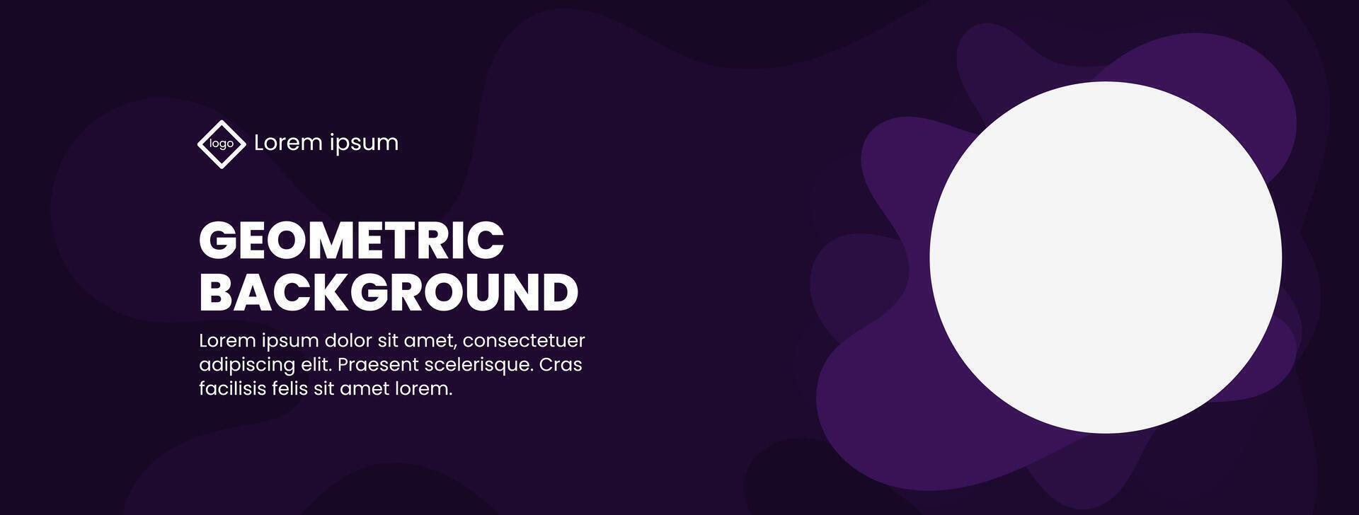 background design with gradient-colored geometric circle patterns, providing a modern and attractive look. good for presentation slides, web, landing page, banner, cover, home page vector
