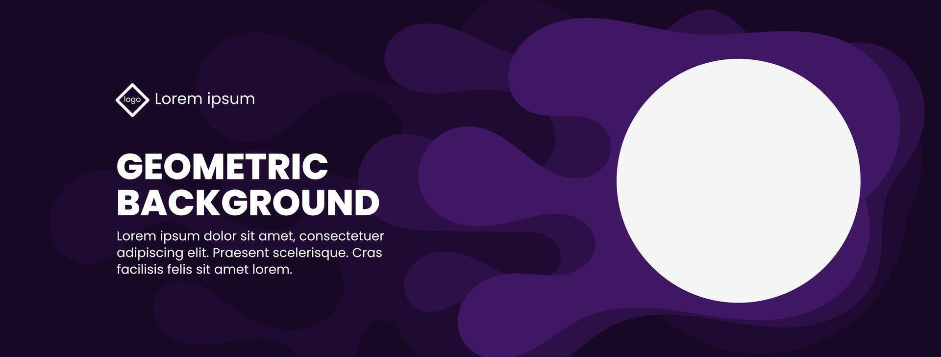 background design with gradient-colored geometric circle patterns, providing a modern and attractive look. good for presentation slides, web, landing page, banner, cover, home page vector