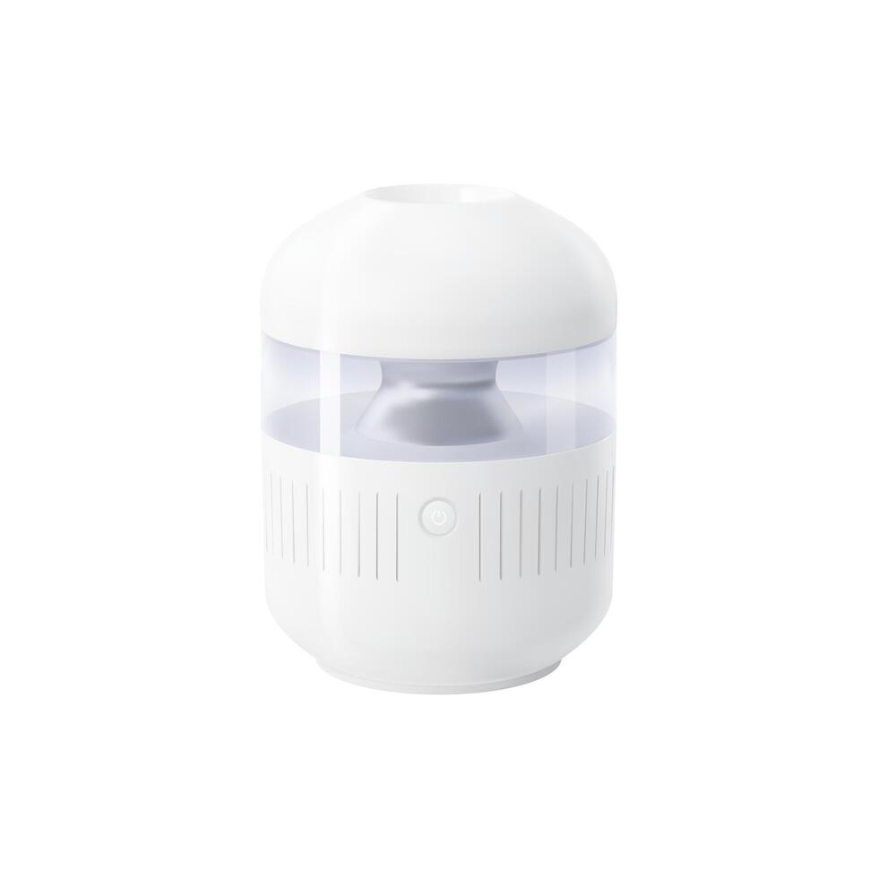 Realistic air purifier, 3d compact device vector