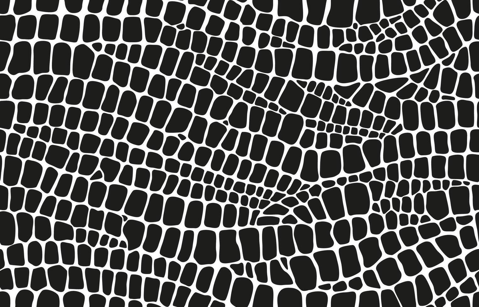 Animal skin pattern. Dinosaur, crocodile and snake vector