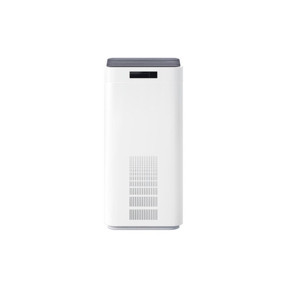 Air purifier, realistic humidifier and conditioner vector