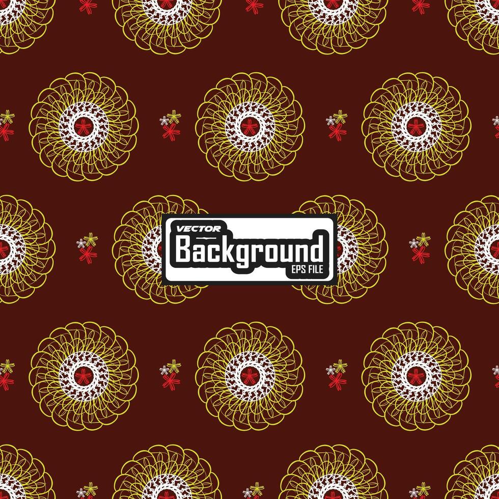 Seamless hand drawn botanical fabrics pattern design vector