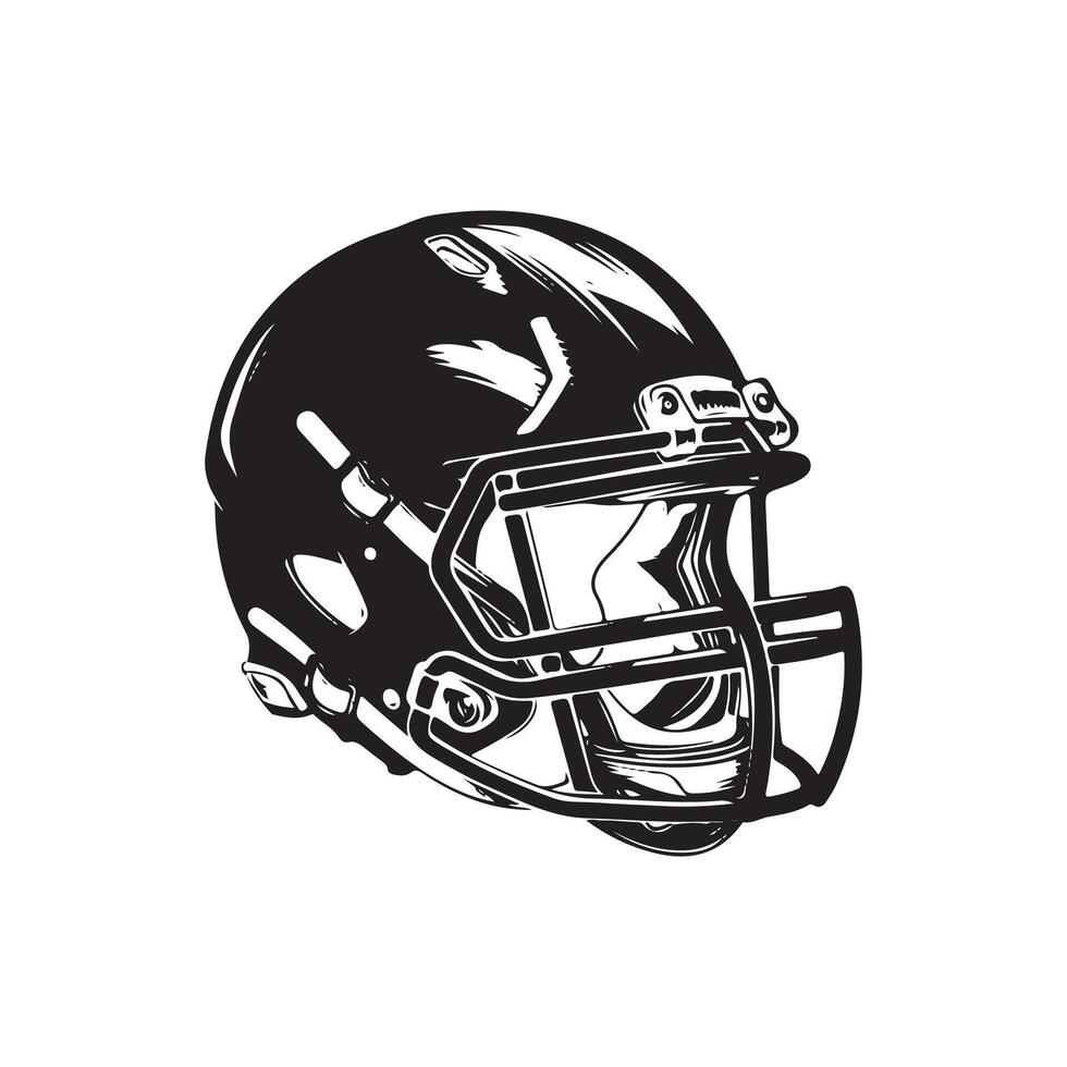 American football illustration design template vector