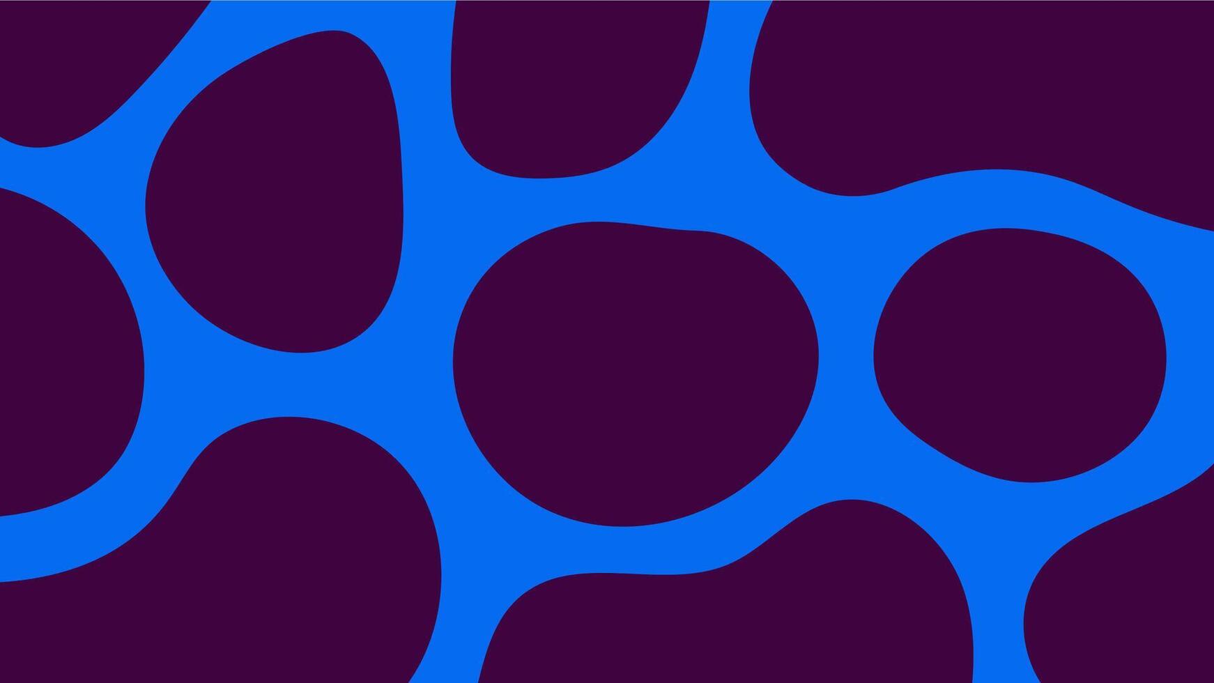 Minimal Vibrant Blue Spotted Background vector