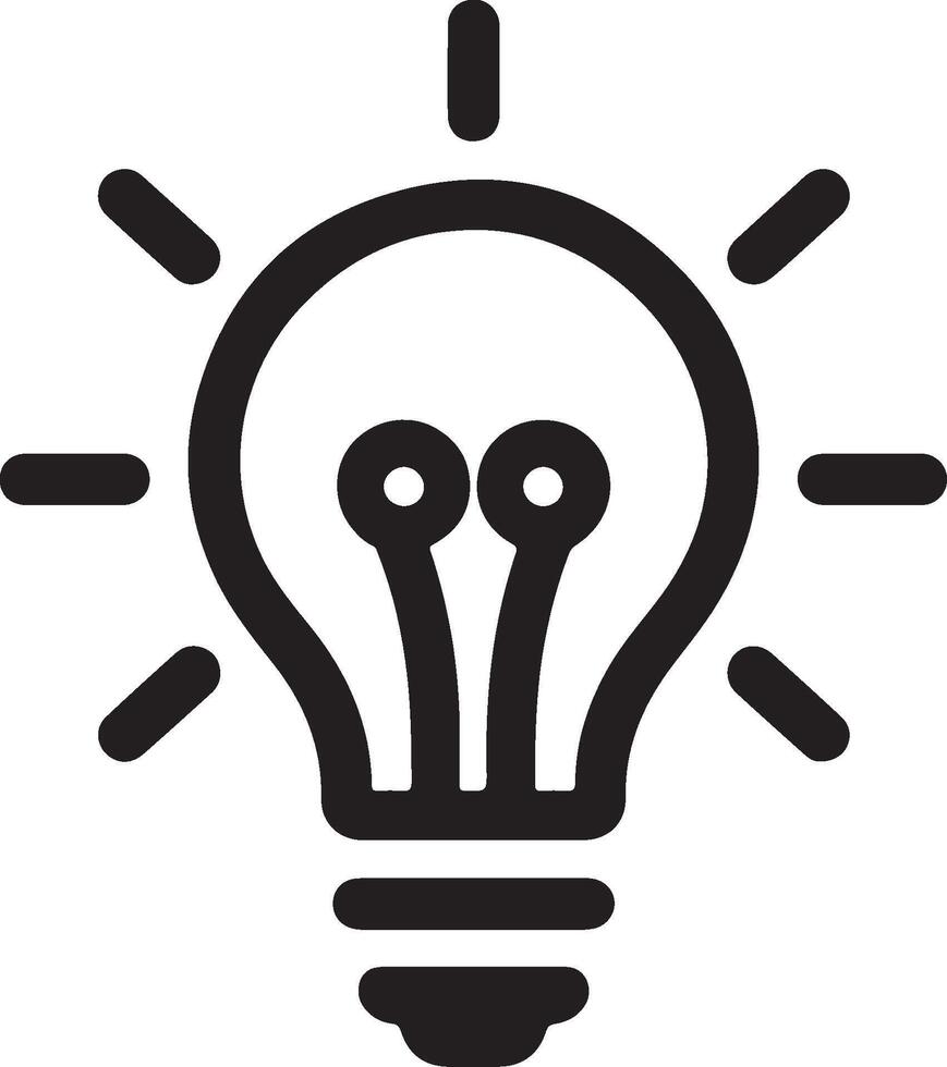 Icon of lamp launch, startup, and start-up, on a transparent background vector