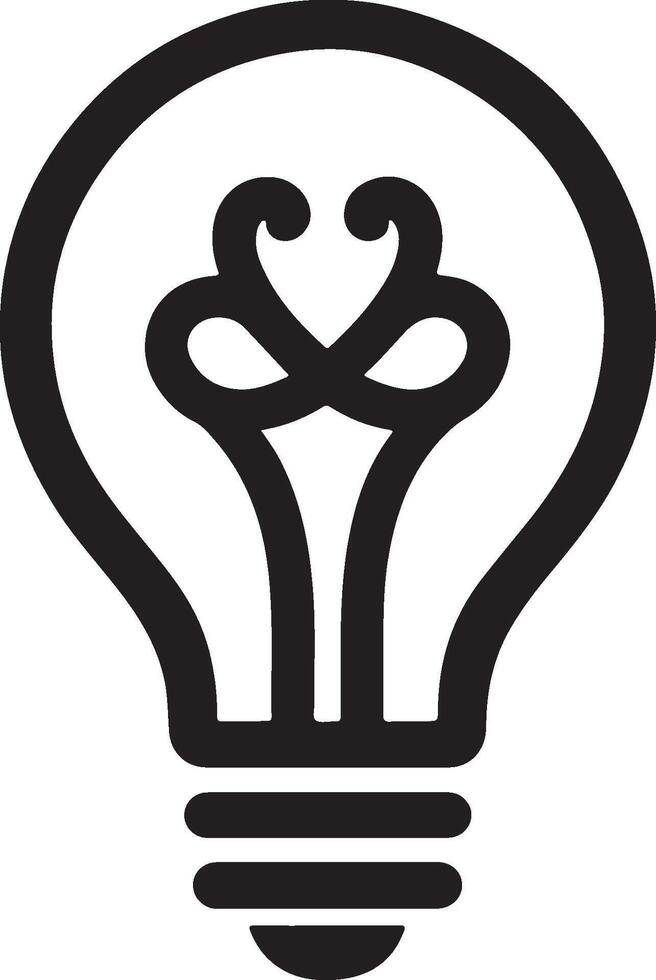 Lit Electric Light bulb illustration Isolated On White Background vector