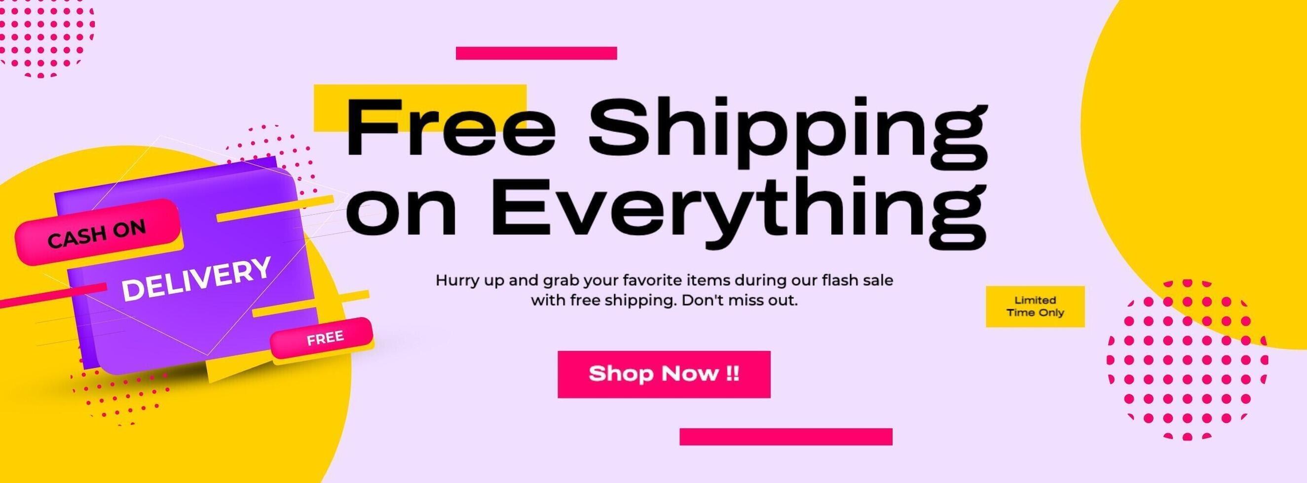 Facebook Cover E Commerce Free Shipping 47110495 Template Facebook Cover E Commerce Free Shipping 47110495 Template