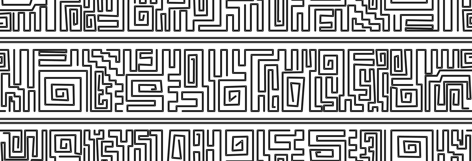 African seamless pattern. vector