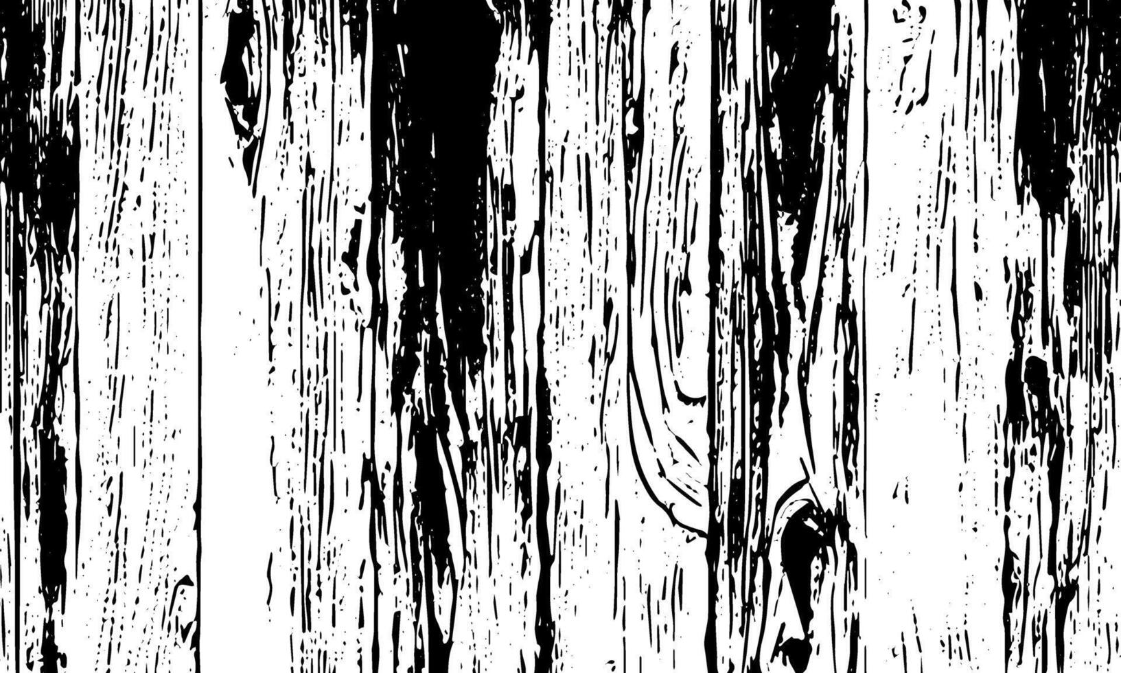 Grunge detailed black abstract texture. Stripes, veins. vector