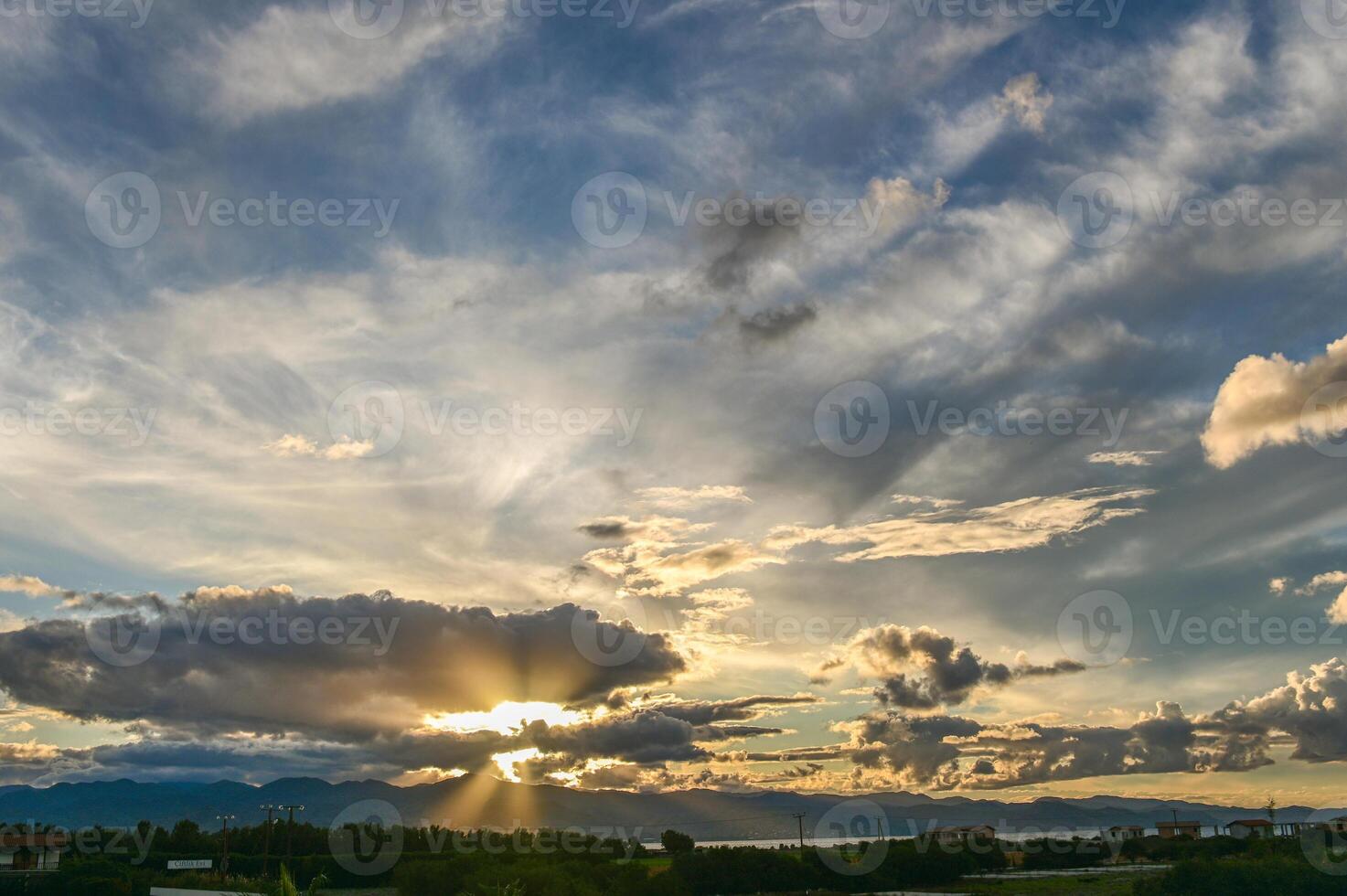 Patterns in the Sky,Low angle view of dramatic sky during sunset 1 photo