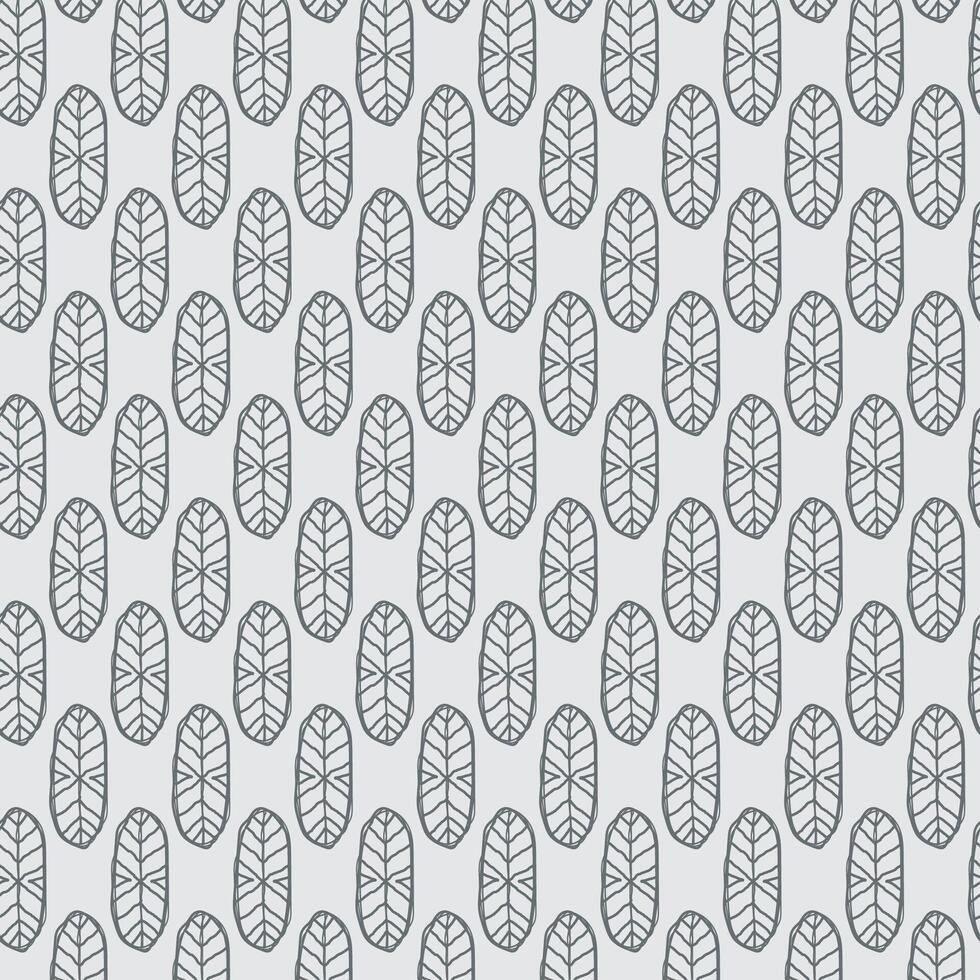 Seamless pattern with hand drawn, in scandinavian style Black and white outline background. Simple minimalistic background for web, pint, wallpaper, wrapping paper, textile, scrapbooking. vector