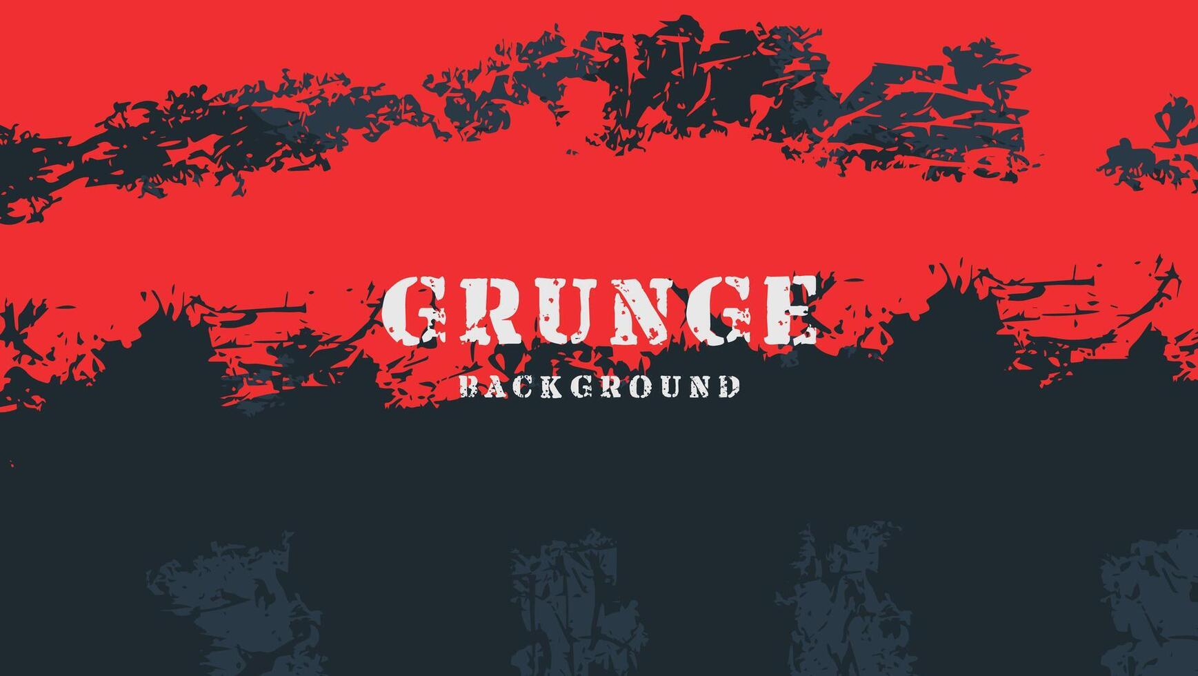 Abstract Red Black Grunge Texture Design Background vector