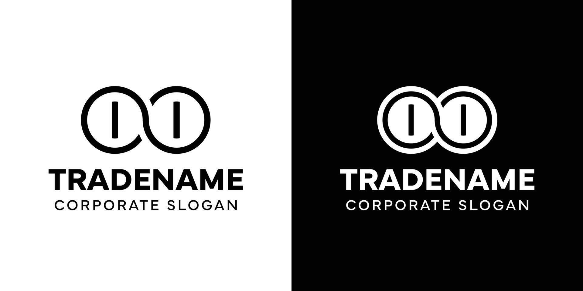 Letters OO Infinity Logo, suitable for business with OO related to Eternity vector