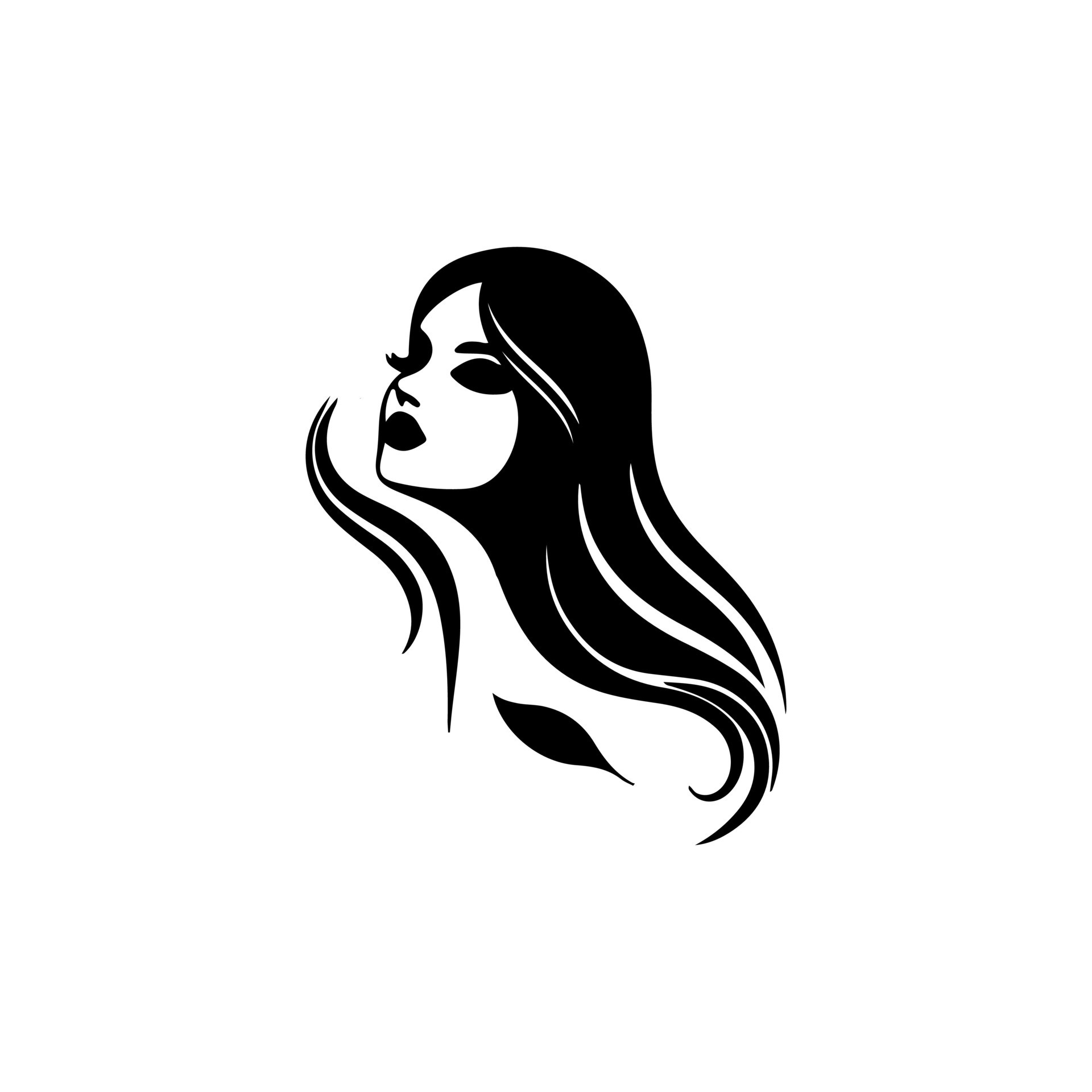 Elegant Hairstyles for Modern Woen 47113997 Vector Art at Vecteezy