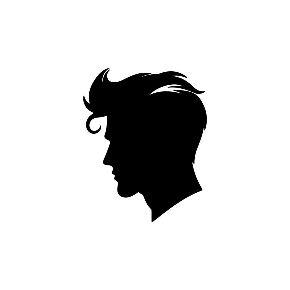 Elegant Hairstyles for Modern Men vector