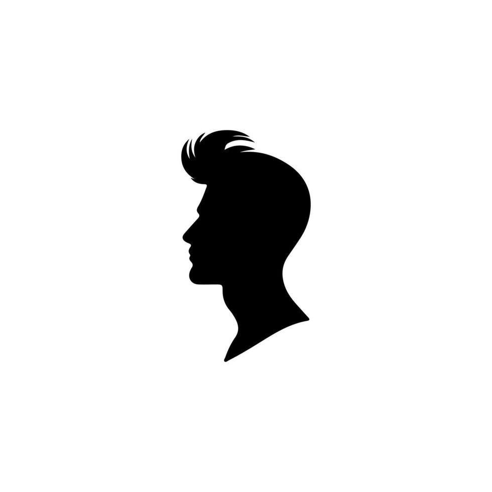 Elegant Hairstyles for Modern Men vector