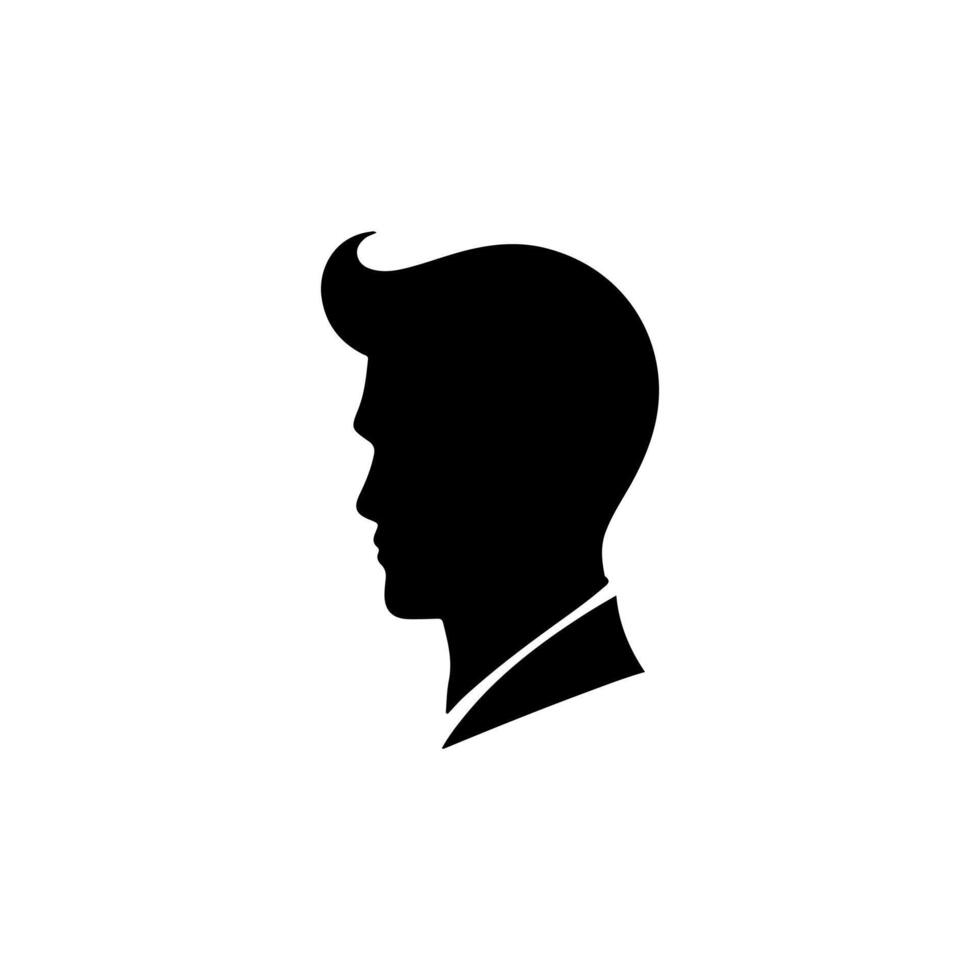 Elegant Hairstyles for Modern Men vector