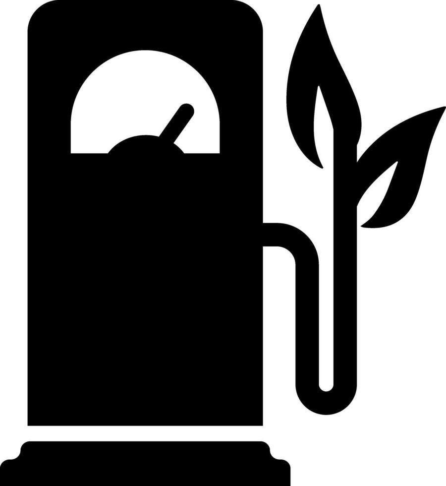 Gas station icon Eco Gasoline Petrol clipart vector