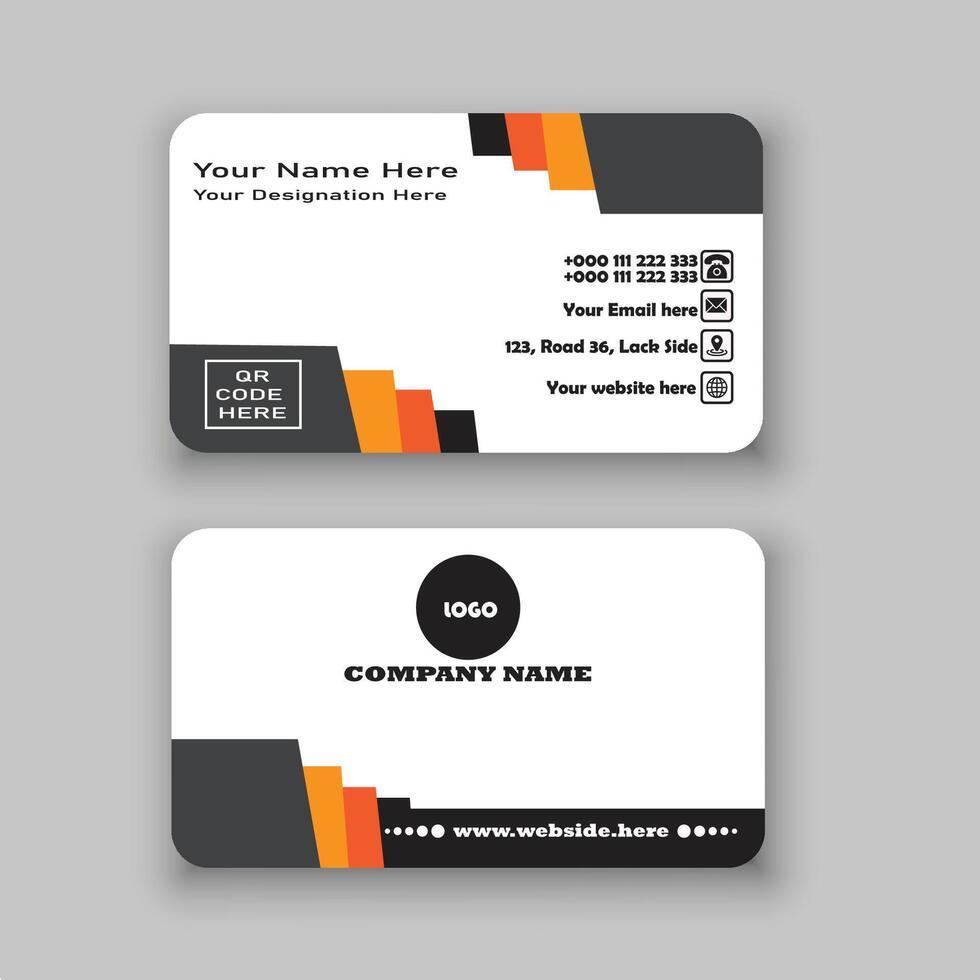 business card design vector