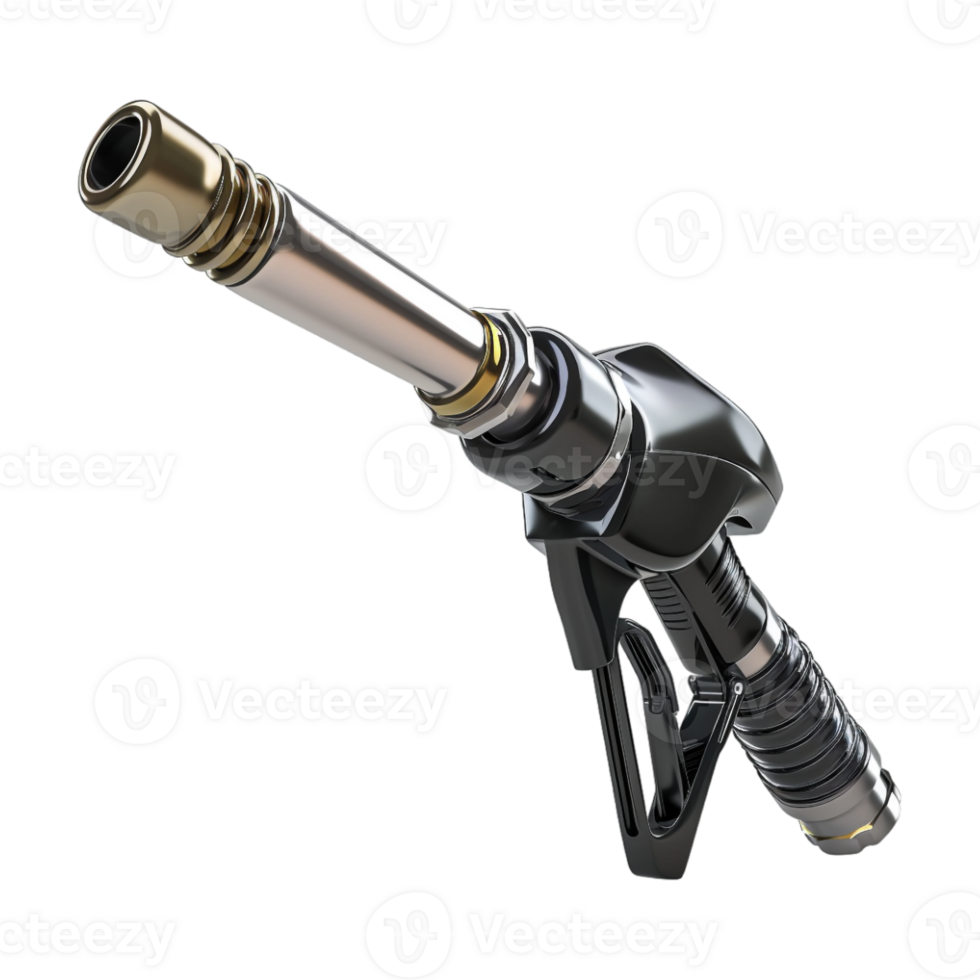 Petrol Filling Nozzle on Transparent Background png