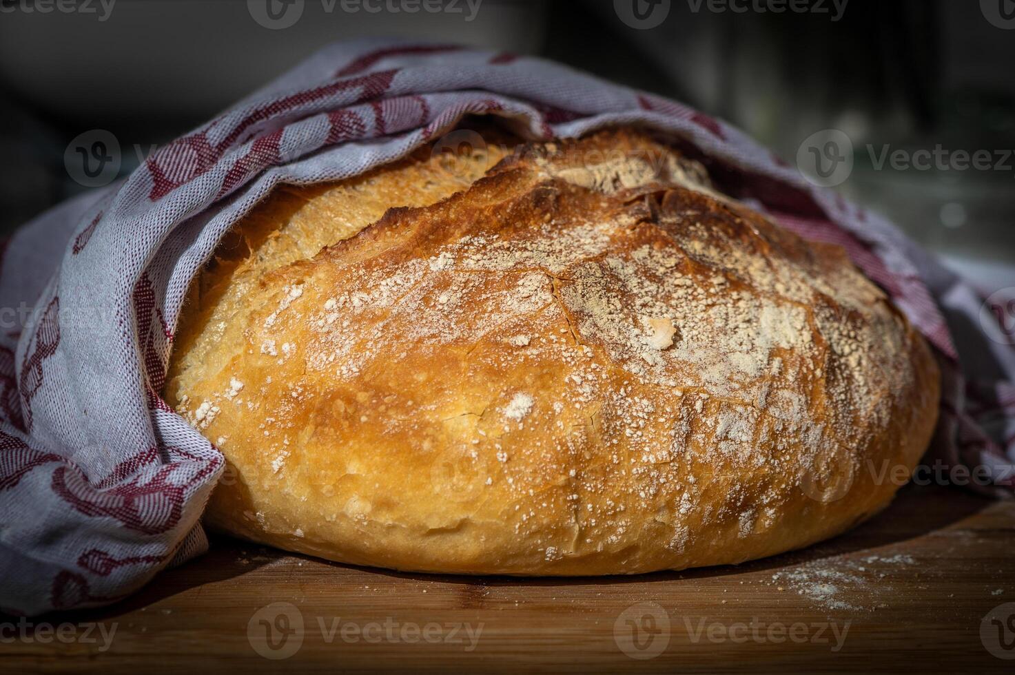 Homemade sourdough bread food, photography recipe idea 1 photo