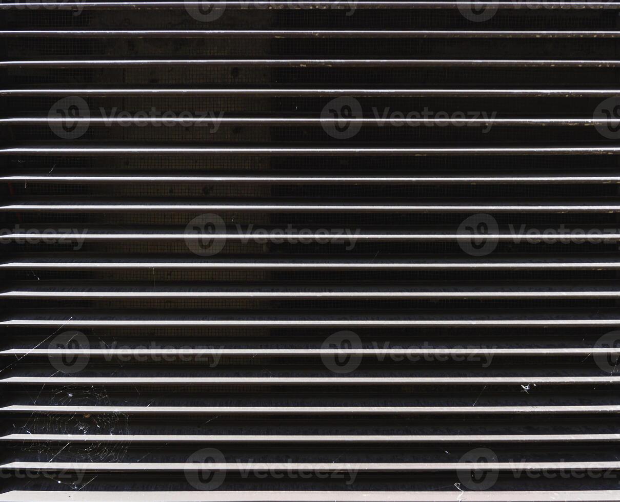 roller blinds on the window photo