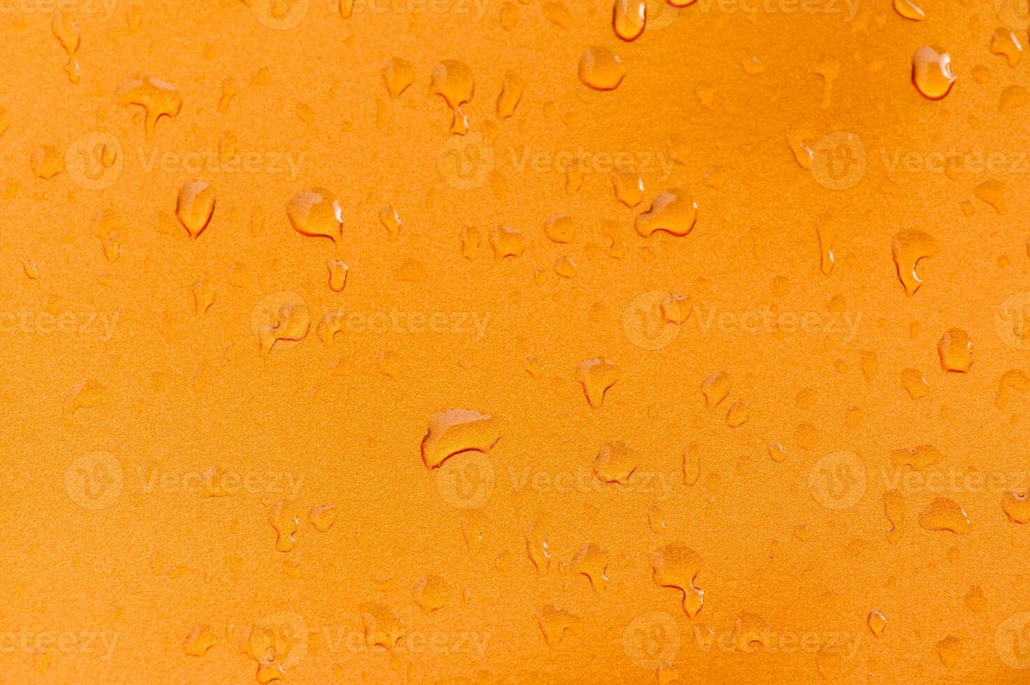Background - raindrops on the metal surface of a modern car 2 photo