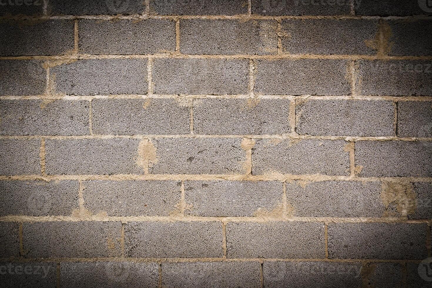 Grey brick wall texture old stone background masonry gray rough 1 photo