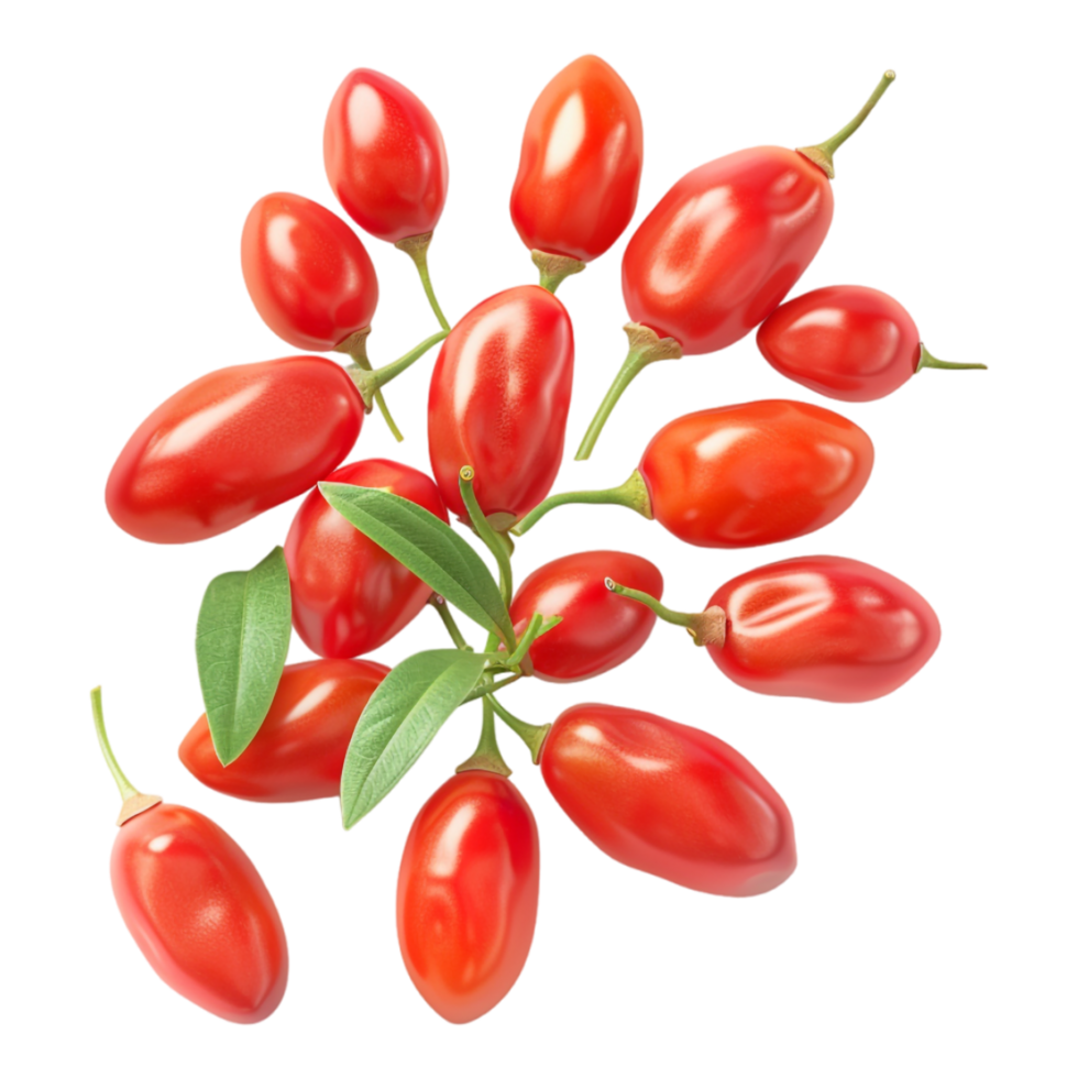 Goji Berry on Transparent Background png