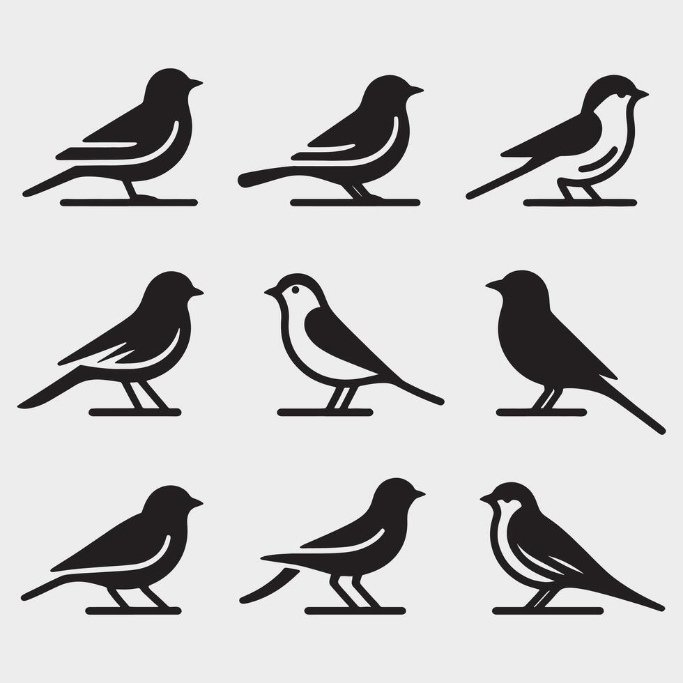bird silhouette illustration Adobe Illustrator Artwork vector