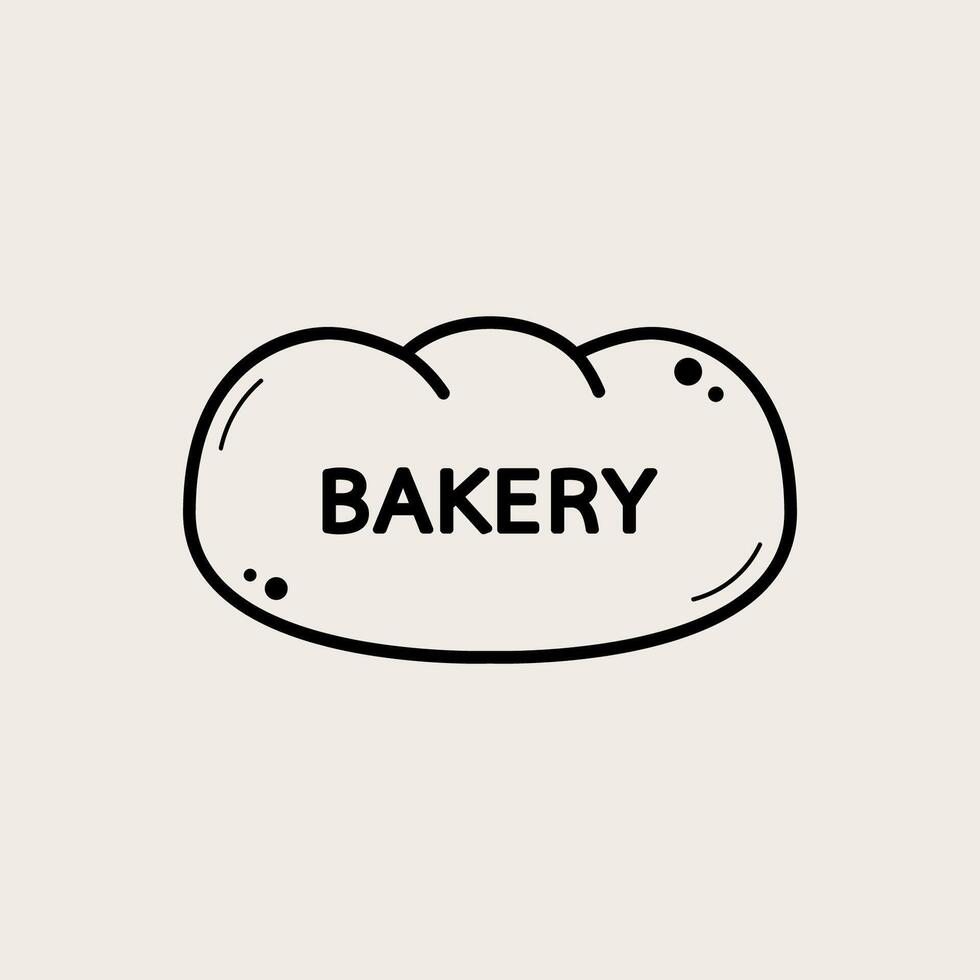Bread . bread symbol. wallpaper. free space for text. bread logo design. vector